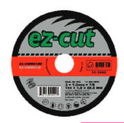 EZ-CUT Aluminum 4-1/2 x 1.0 mm x 7/8"
