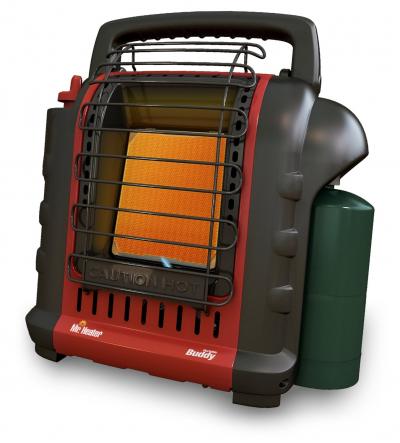 4,000-9,000-BTU Indoor-Safe Portable Radiant Heater