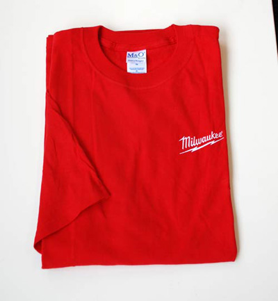 Cotton T-Shirt (Red-Medium)