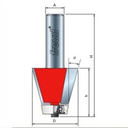 Bowl Router File 1-3/4-Inch Dia. Bevel Bowl Router Bit NewYorkPowerTools.com