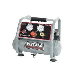 Ultra quiet oil free air compressor