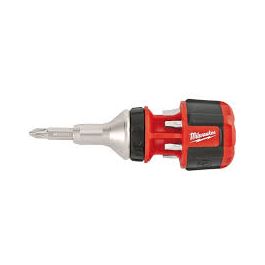 8-in-1 Compact Ratcheting Multi-bit Driver NewYorkPowerTools.com