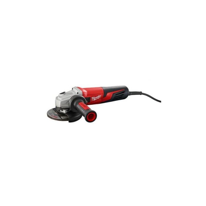thumbnail interactive-video image 1 of Milwaukee 6117-33D 13 Amp 5-Inch Small Angle Grinder – Slide Switch With Lock-On 1 of 6